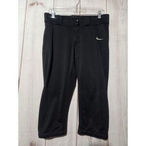 Nike Womens Black Softball Pants Knickers Size‎ Medium Performance Athletic